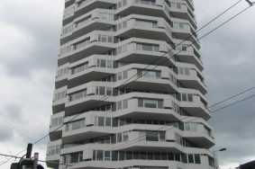 Croydon's 'threepenny bit' tower