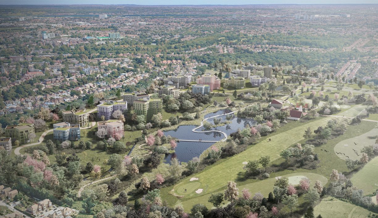 RCKa, Holes to Homes - Enfield Golf Course Masterplan