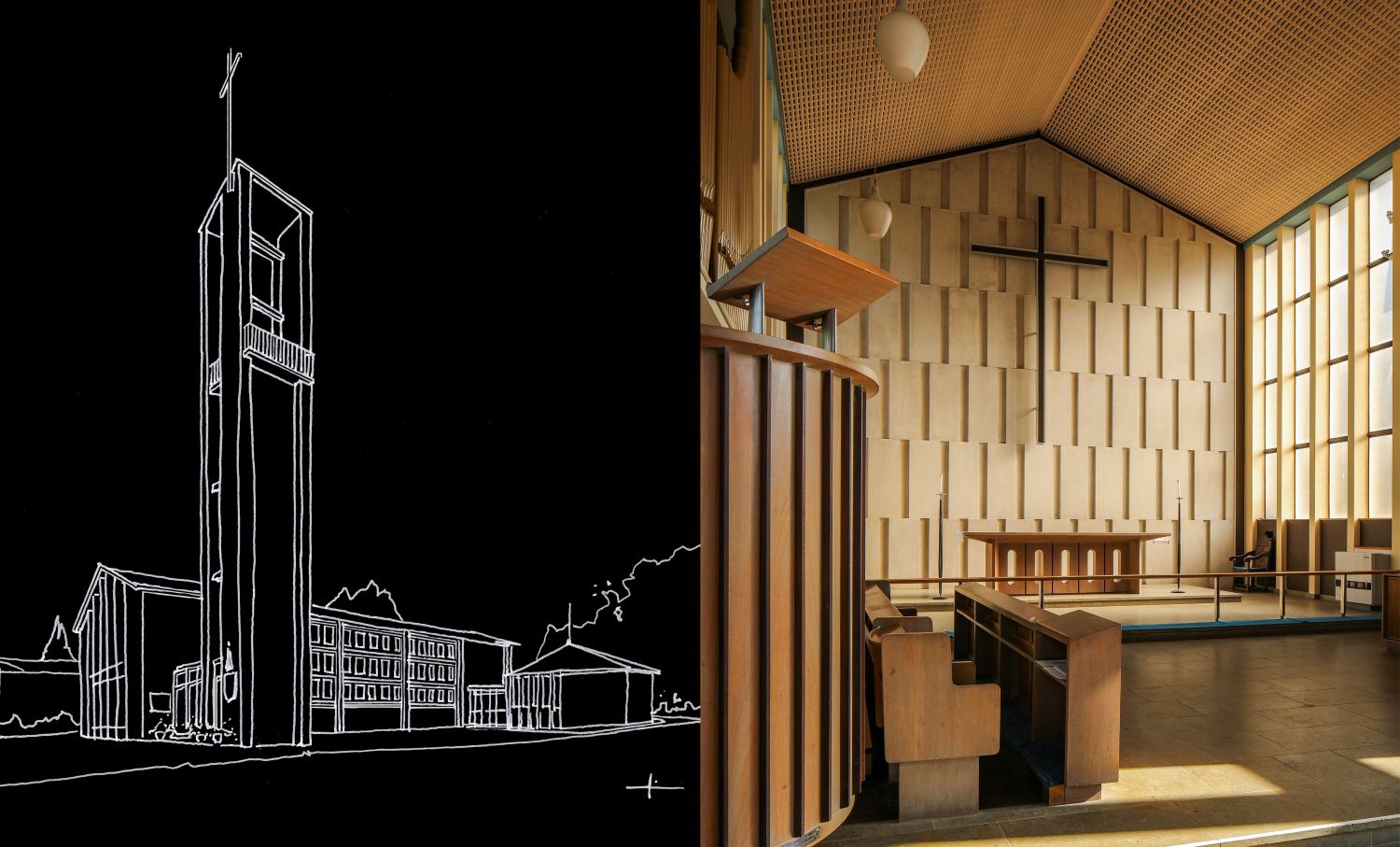 St Chad by Lavender, Twentyman and Percy; 1960. Images courtesy of Aidan Ridyard.
