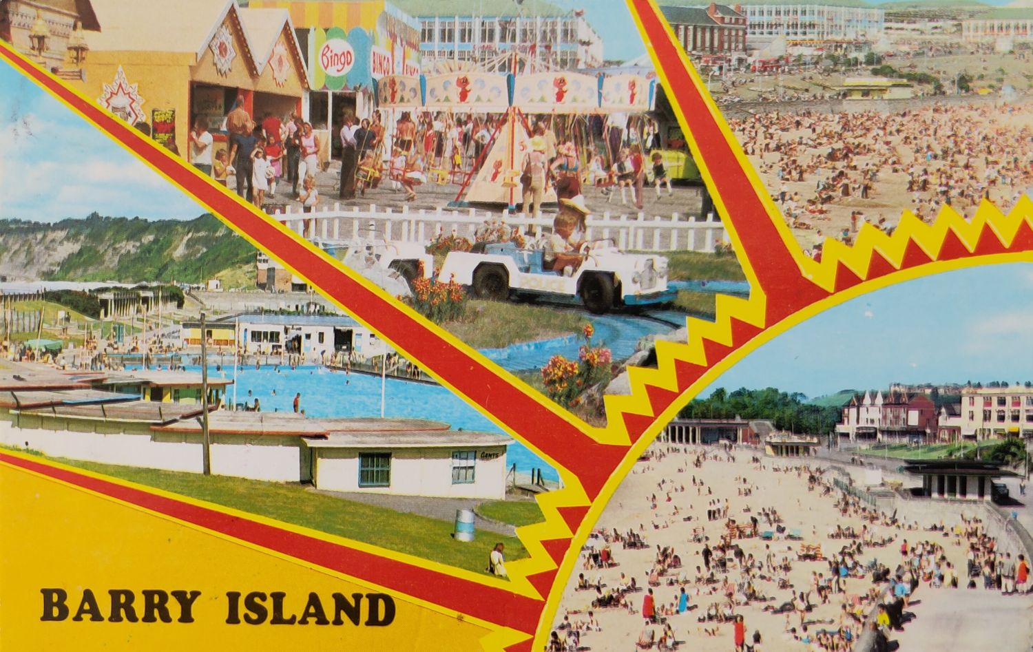 Barry Island Postcard. Image credit: Kathryn Ferry