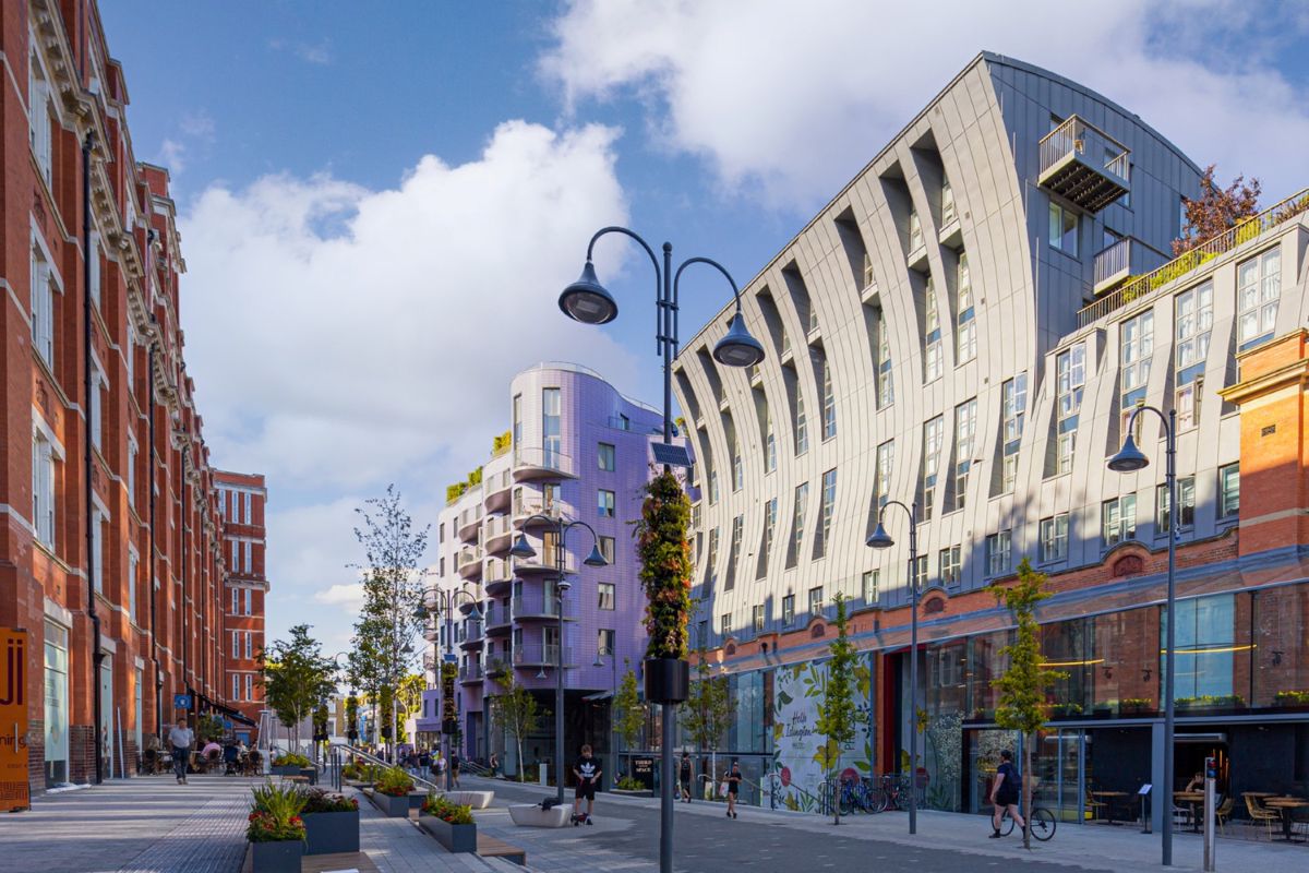 Islington Square (2021) by CZWG. Photo copyright Leonardo Saccucci.