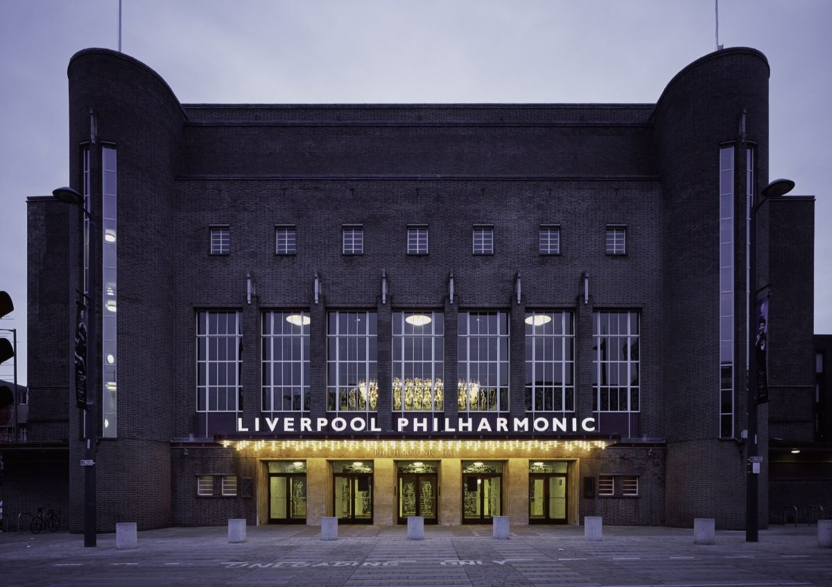 Liverpool Philharmonic Hall (Herbert Rowse, 1939) recently refurbished by Caruso St John Architects. Photo by Hélène Binet.

