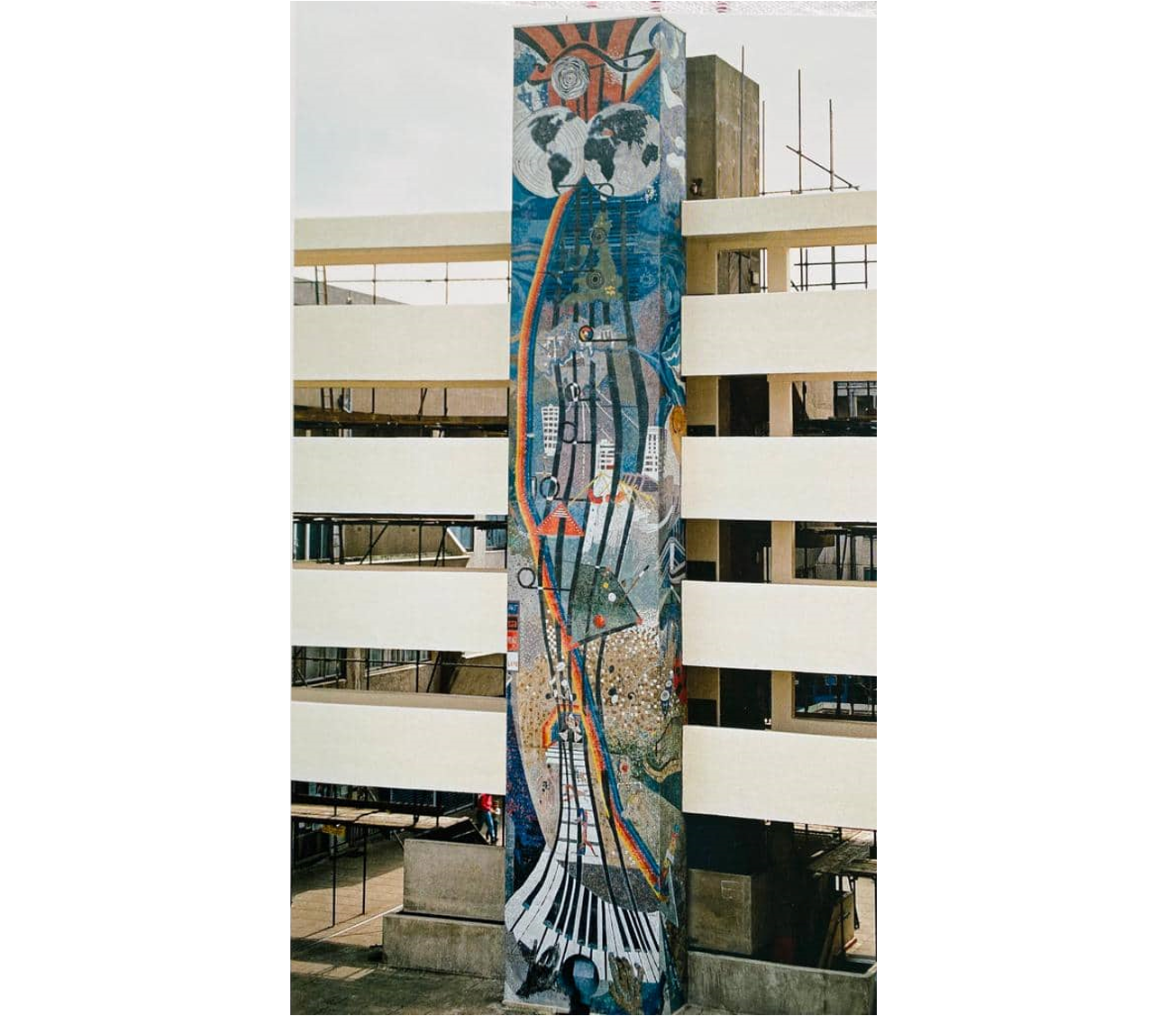 Broadwater Farm Estate mural. 