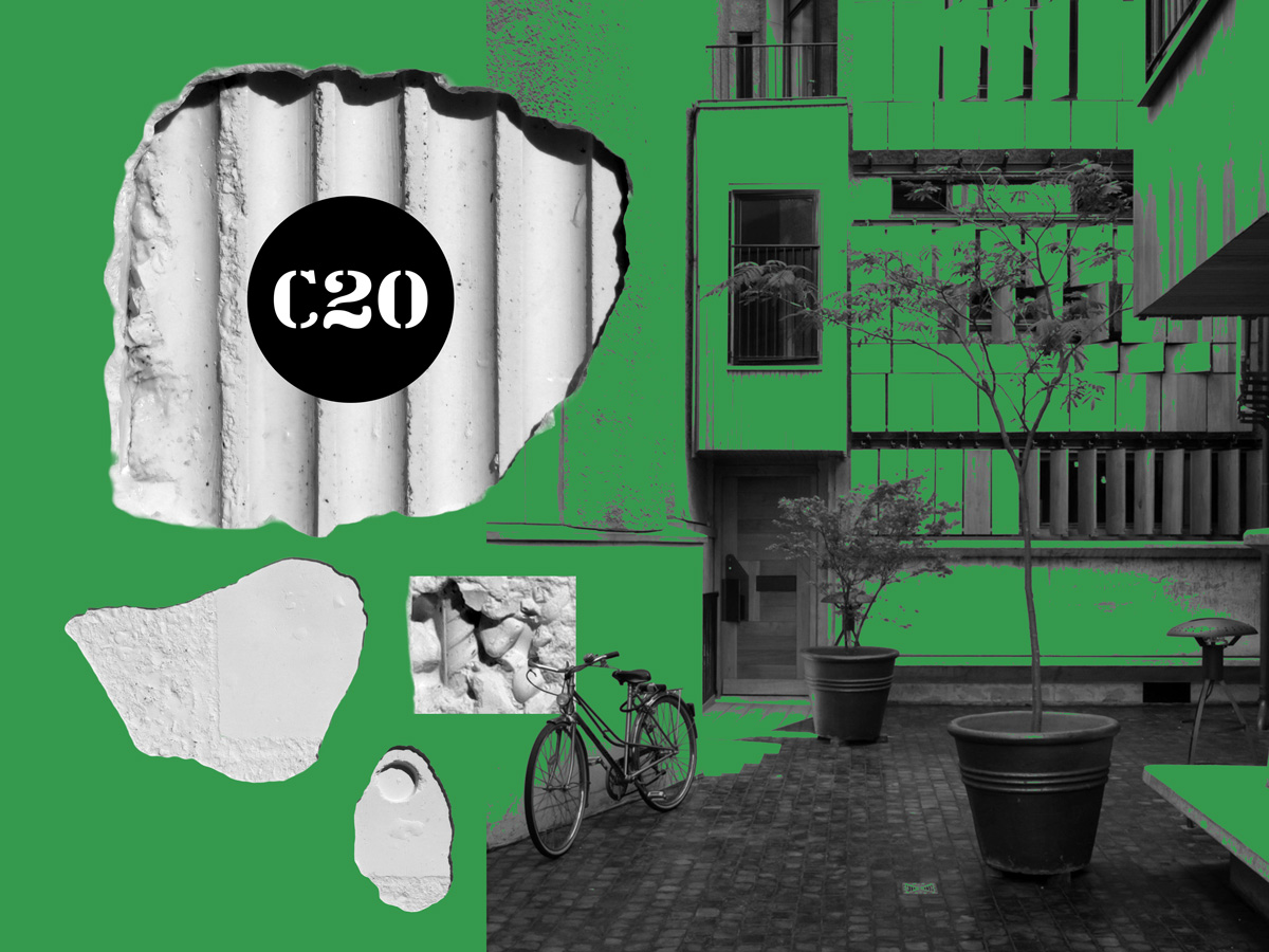 Laura Mark's research of Walmer Yard. Photos by Jim Stephenson, collage by Lukas Novotny.
